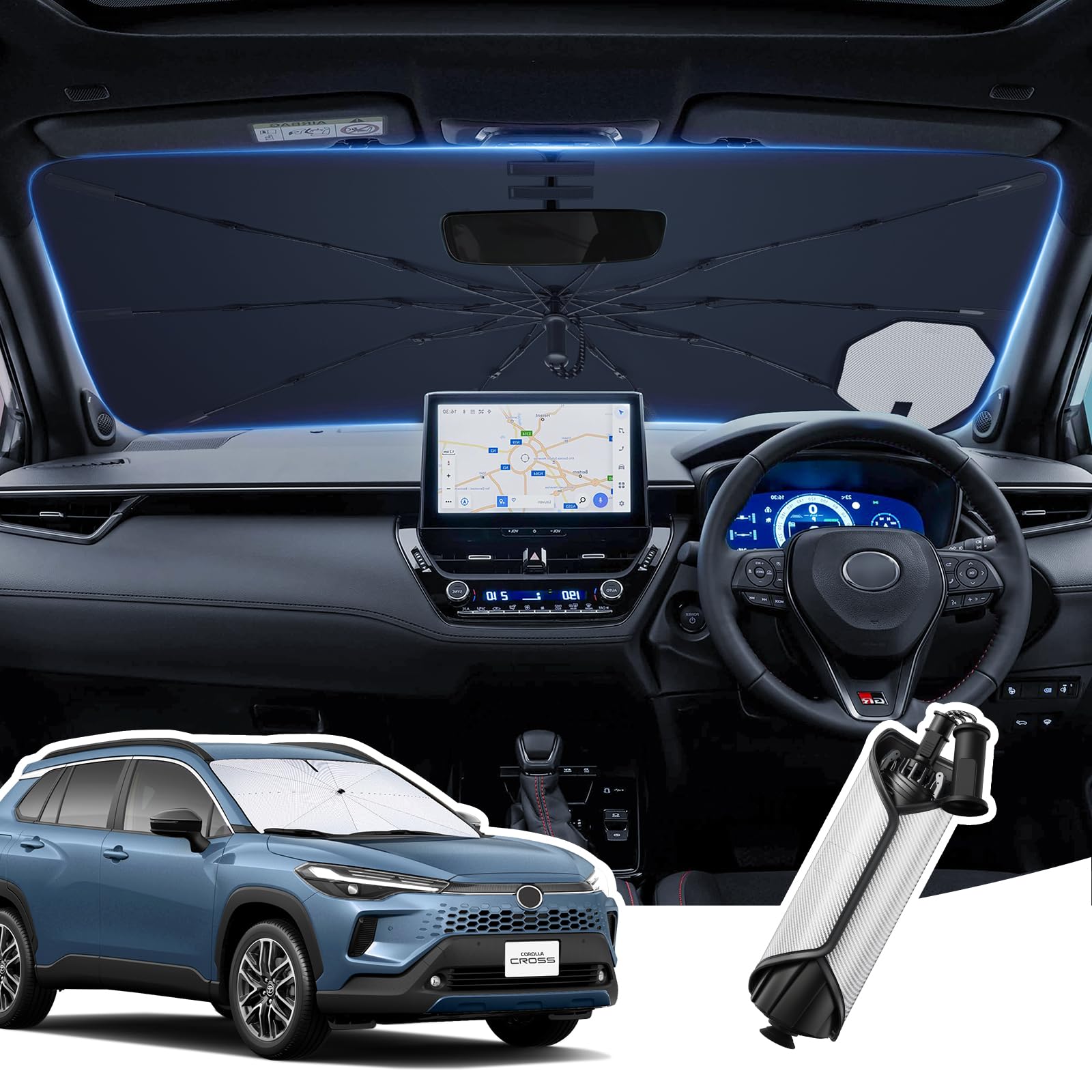 LANGBEAN 2026 Новый дизайн Toyota Corolla Cross 10 Серия Солнцезащитный козырек Блокировка света спереди Теплоизоляция Защита от УФ Лучей Модель Автомобиля Солнцезащитный козырек Полное затемнение
LANGBEAN 2026 Новый дизайн Toyota Corolla Cross 10 Серия Солнцезащитный козырек Блокировка света спереди Теплоизоляция Защита от УФ Лучей Модель Автомобиля Солнцезащитный козырек Полное затемнение