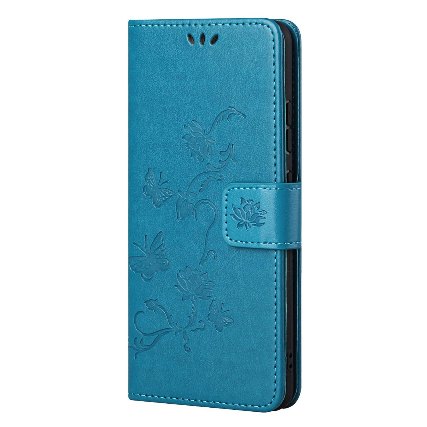 For Nokia G21/G11 Wrist Strap Anti-fall Butterfly Flower Imprinted Phone Case Shockproof Stand PU Leather Wallet Cover Blue
For Nokia G21/G11 Wrist Strap Anti-fall Butterfly Flower Imprinted Phone Case Shockproof Stand PU Leather Wallet Cover Blue