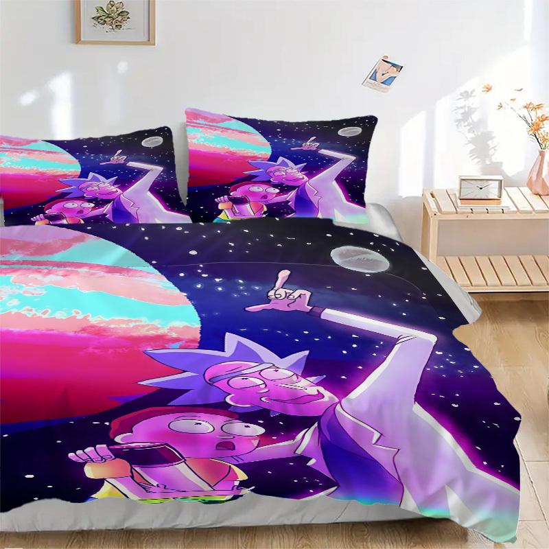 3pcs Rick and Morty Duvet Cover Set, 1 Duvet Cover + 2 Pillowcases (No Insert), High-Definition Print for All Seasons,Durable yy251103012 135x200cm
3pcs Rick and Morty Duvet Cover Set, 1 Duvet Cover + 2 Pillowcases (No Insert), High-Definition Print for All Seasons,Durable yy251103012 135x200cm