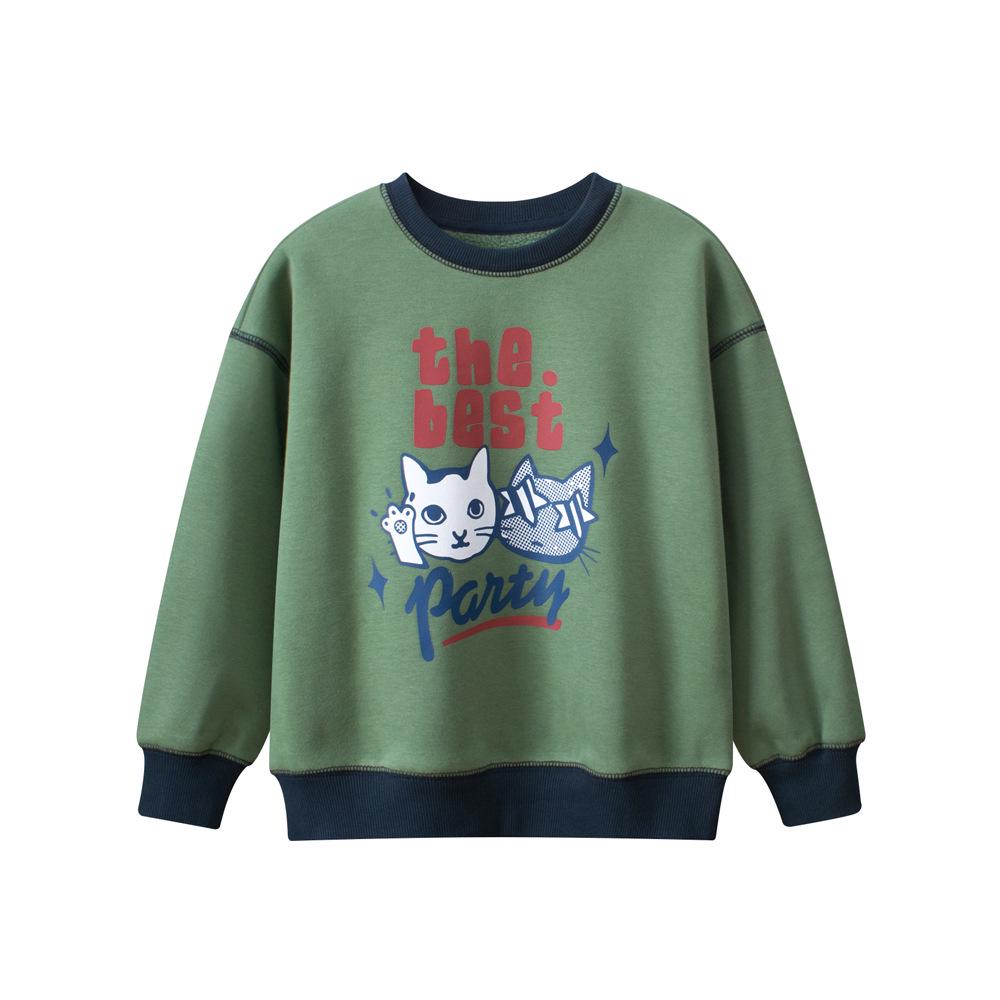 Grrr Cross-border Kids Fleece Sweatshirt for Parent-Child, Autumn/Winter, Unisex Boys and Girls, One Piece 130cm
Grrr Cross-border Kids Fleece Sweatshirt for Parent-Child, Autumn/Winter, Unisex Boys and Girls, One Piece 130cm