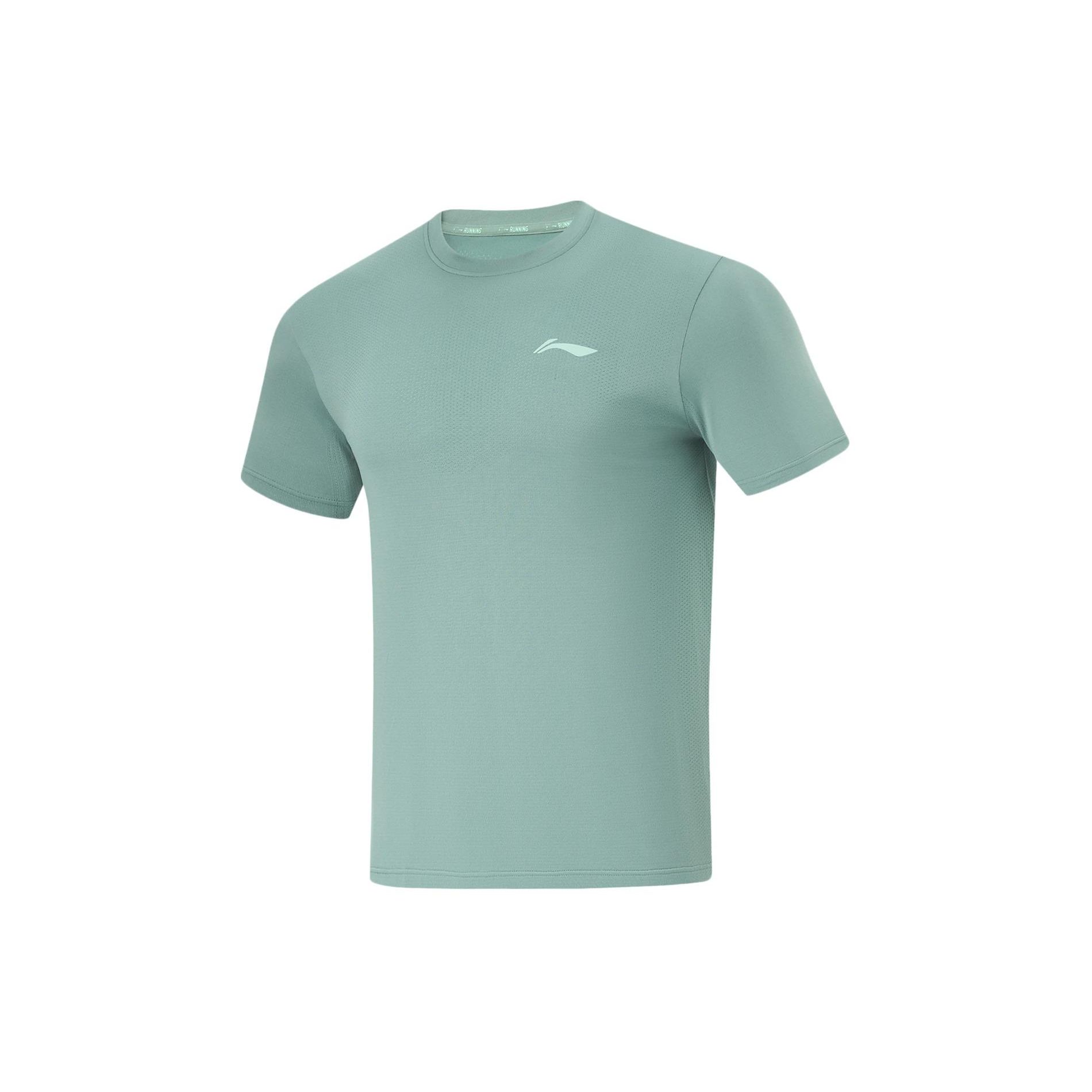 Li Ning дышащий однотонный круглый вырез пуловер короткий рукав футболка мужские топы озеро-зеленый ATSU195-4 S
Li Ning дышащий однотонный круглый вырез пуловер короткий рукав футболка мужские топы озеро-зеленый ATSU195-4 S