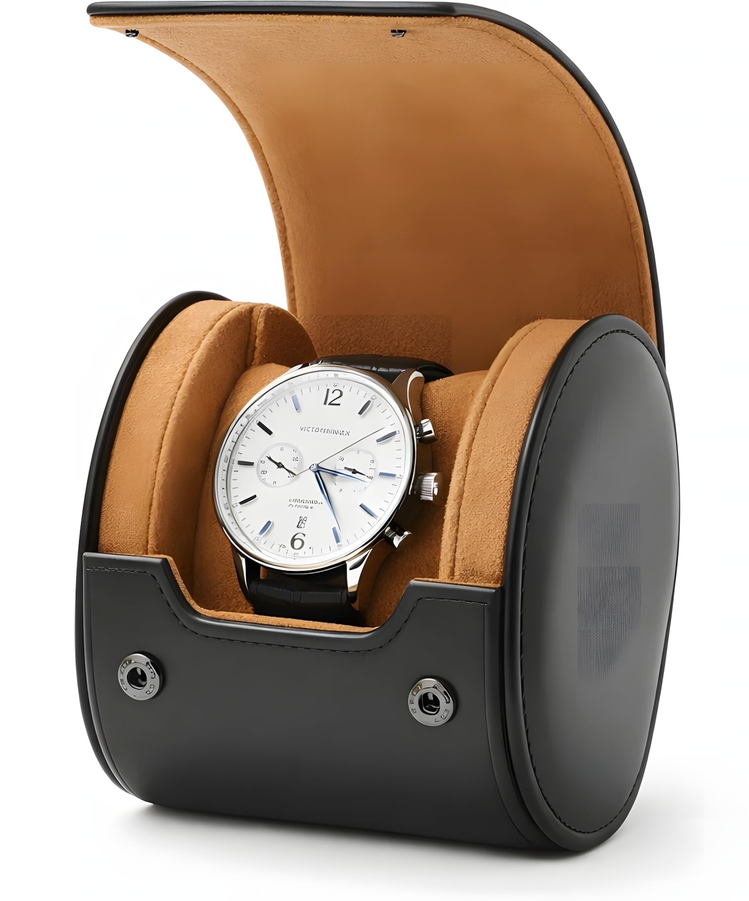 Audiophile watch case, single watch case, portable, PU leather, high-quality, stylish, suitable for travel, business trips, gifts, etc., black, 11 x
Audiophile watch case, single watch case, portable, PU leather, high-quality, stylish, suitable for travel, business trips, gifts, etc., black, 11 x