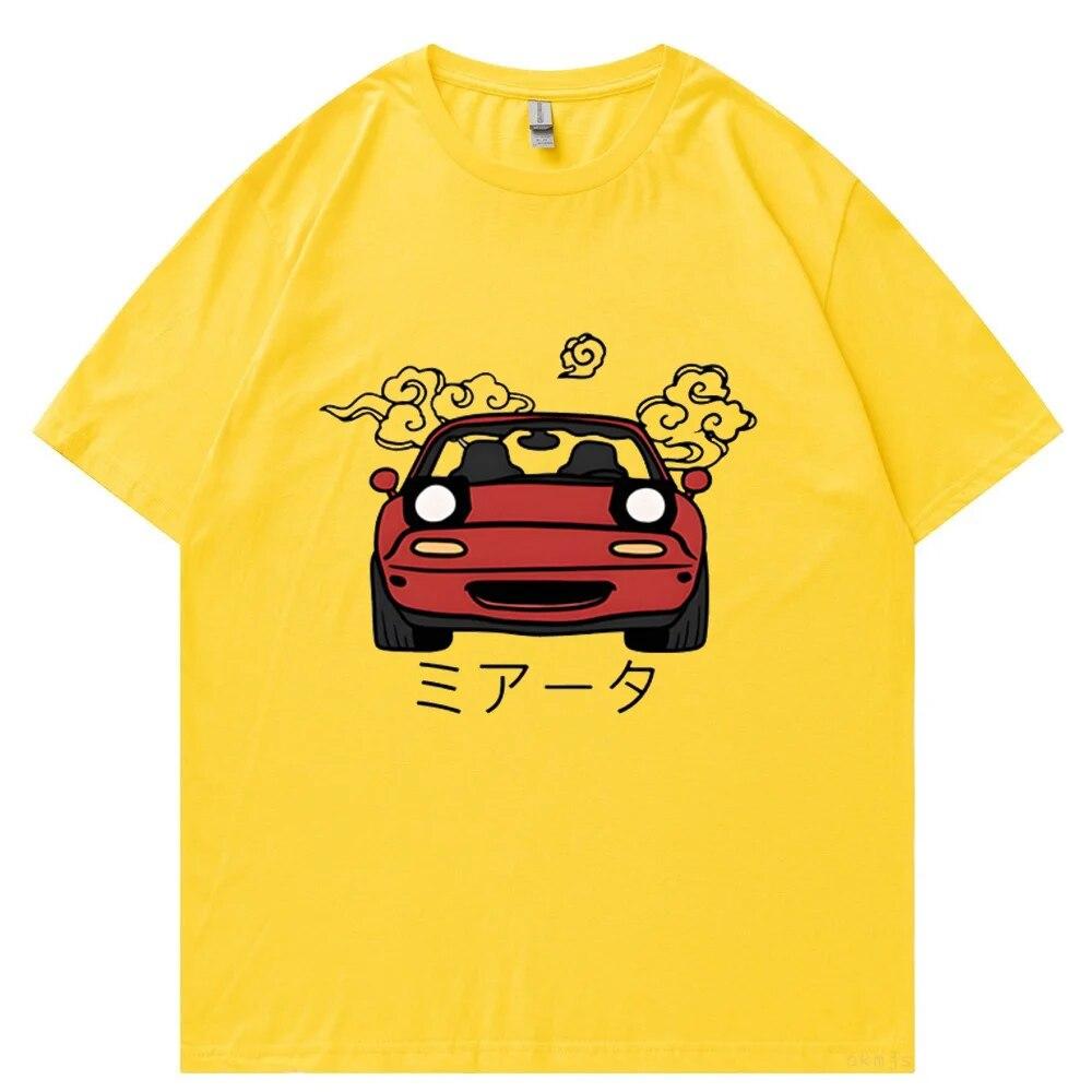 Футболки Harajuku Initial D Футболка великого розміру унісекс Літня унісекс хіп-хоп смішна автомобільна футболка з принтом автомобіля JDM Повсякденні топи 4XL
Футболки Harajuku Initial D Футболка великого розміру унісекс Літня унісекс хіп-хоп смішна автомобільна футболка з принтом автомобіля JDM Повсякденні топи 4XL