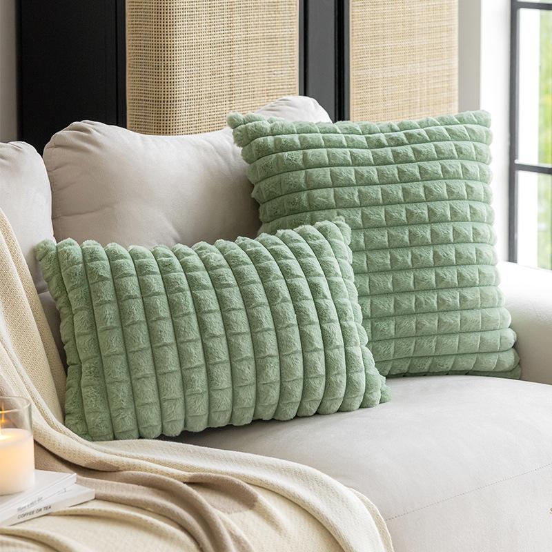 Новая однотонная клетчатая плюшевая подушка для дивана в гостиную, декоративная подушка для дома, для гостевой комнаты, подушка для поясницы 45 * 45cm зелёный
Новая однотонная клетчатая плюшевая подушка для дивана в гостиную, декоративная подушка для дома, для гостевой комнаты, подушка для поясницы 45 * 45cm зелёный