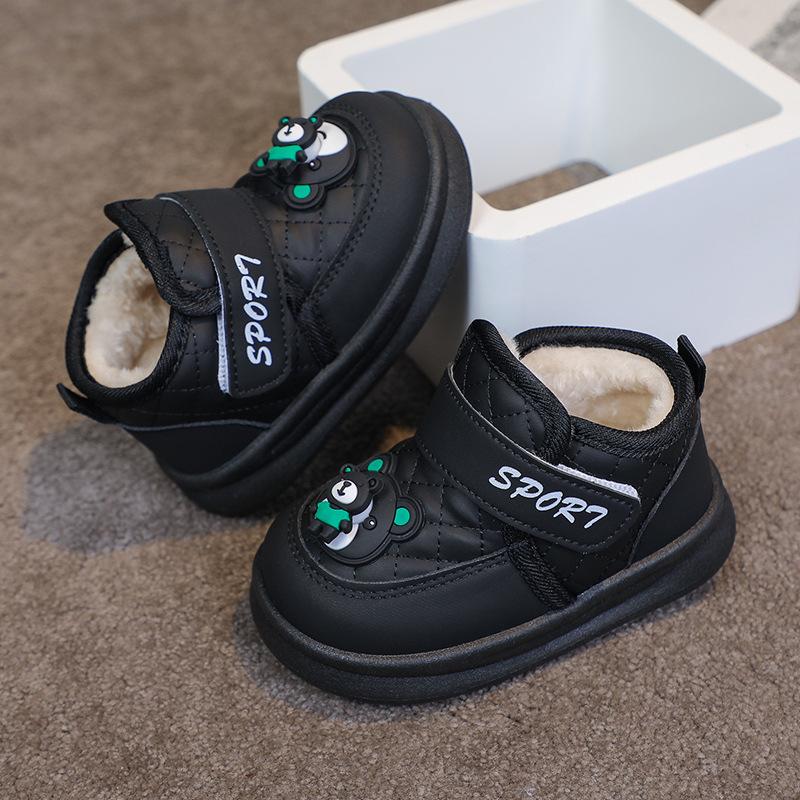Winter New Children Cotton Boots for Girls Boys Fashion Korean Style Soft Bottom Anti-slippery Versatile Keep Warm Shoes 21 чорний
Winter New Children Cotton Boots for Girls Boys Fashion Korean Style Soft Bottom Anti-slippery Versatile Keep Warm Shoes 21 чорний