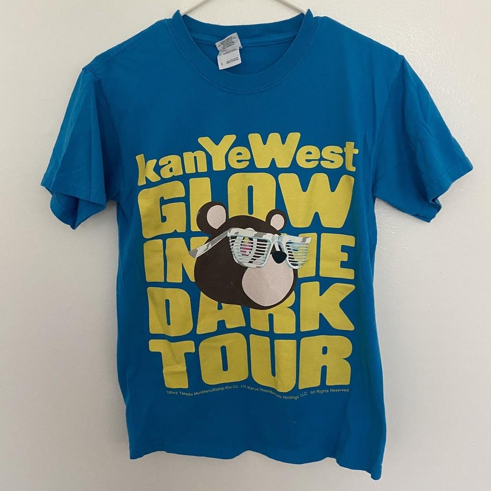 Vintage 2007 Kanye West Glow In The Dark Tour TShirt Mens Small Murakami Rap Unisex T-Shirt L
Vintage 2007 Kanye West Glow In The Dark Tour TShirt Mens Small Murakami Rap Unisex T-Shirt L