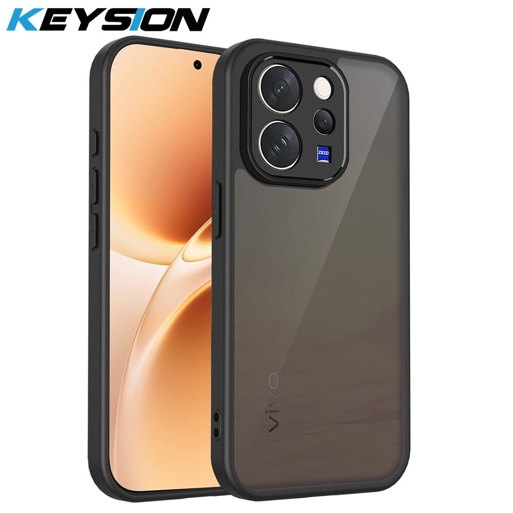 KEYSION Matte Translucent Black Phone Case for VIVO V70 Soft Silicone+PC Clear Anti-slip Shockproof Back Cover for VIVO V70 5G for VIVO V70 чёрный
KEYSION Matte Translucent Black Phone Case for VIVO V70 Soft Silicone+PC Clear Anti-slip Shockproof Back Cover for VIVO V70 5G for VIVO V70 чёрный