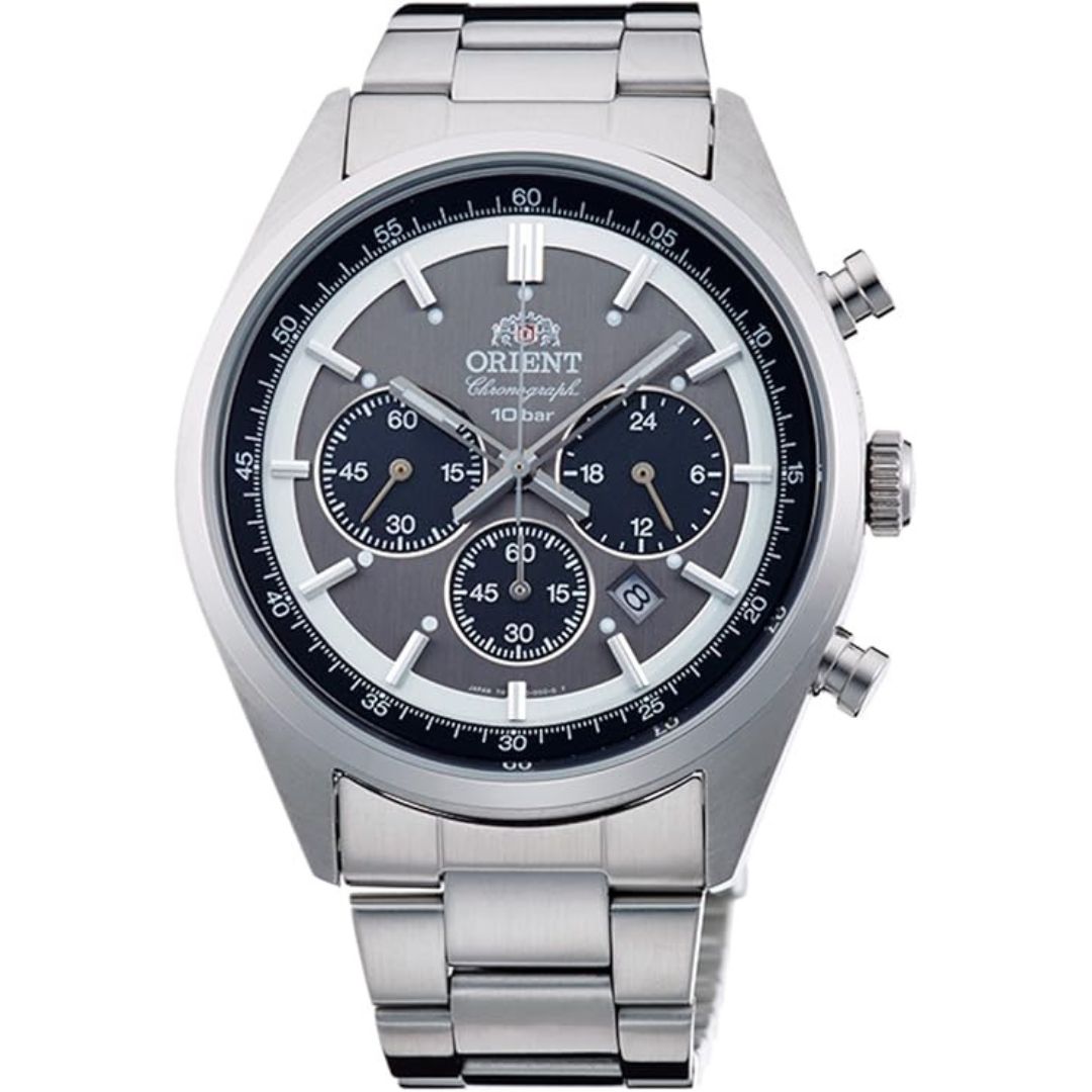 Часы ORIENT Neo70 s Solar Panda Chronograph WV0011TX - Темно-серый циферблат, Питание от солнечной энергии, Механизм производства Японии
Часы ORIENT Neo70 s Solar Panda Chronograph WV0011TX - Темно-серый циферблат, Питание от солнечной энергии, Механизм производства Японии