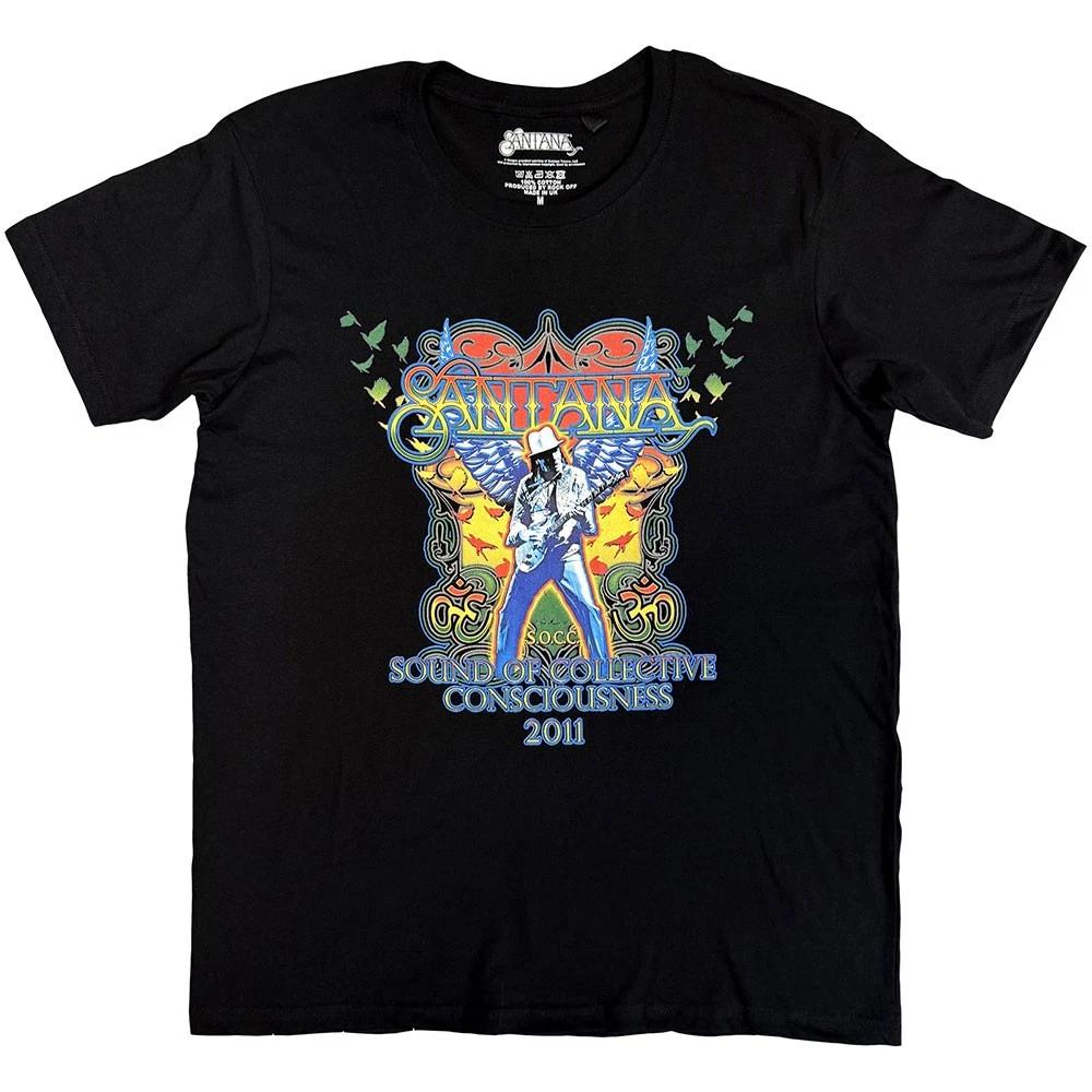 Santana Collective Consciousness Tour 2011 100% Cotton T-shirt Mens Womens Tees Top 2XL
Santana Collective Consciousness Tour 2011 100% Cotton T-shirt Mens Womens Tees Top 2XL
