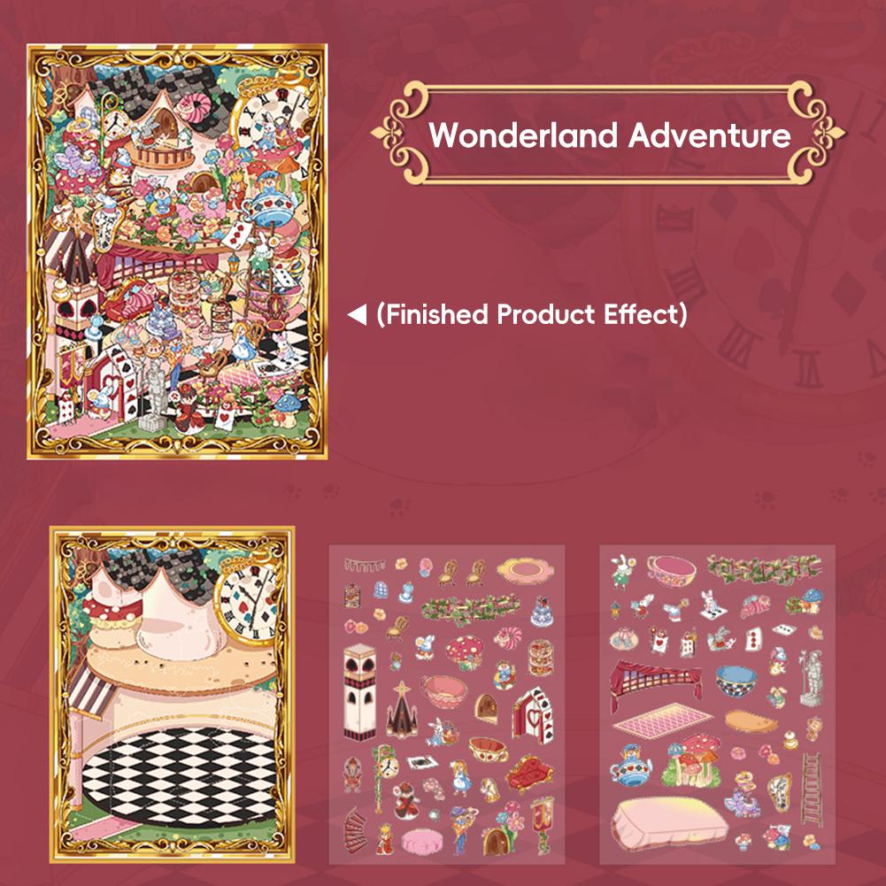 Kawaii Picture Frame Fairy Tale Series 3D Wonderland Landscape Stickers DIY Pocket Cabin Scene Building Stickers Christmas Gifts for Kids #01
Kawaii Picture Frame Fairy Tale Series 3D Wonderland Landscape Stickers DIY Pocket Cabin Scene Building Stickers Christmas Gifts for Kids #01