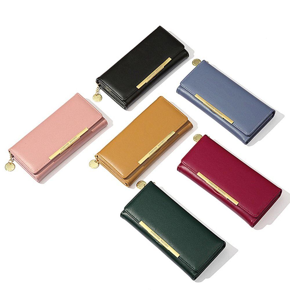 Large Capacity Zipper Clutch Bag Solid Color Women Zipper Wallet Fashion Simple Coin Purse Female синій
Large Capacity Zipper Clutch Bag Solid Color Women Zipper Wallet Fashion Simple Coin Purse Female синій