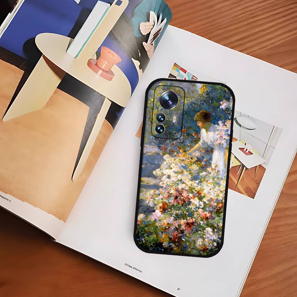 O-Oil P-Painting F-Flowers Black Shockproof Phone Case Snug Fit For Xiaomi 12,11,12S Ultra & Redmi Note 11,10T,9,9A,8Pro,8T,5G Redmi 9A
O-Oil P-Painting F-Flowers Black Shockproof Phone Case Snug Fit For Xiaomi 12,11,12S Ultra & Redmi Note 11,10T,9,9A,8Pro,8T,5G Redmi 9A