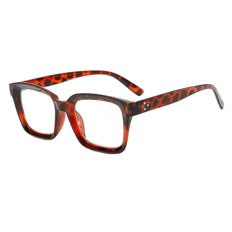 Модные квадратные очки для чтения с большой оправой, защищающие от синего света, мужские и женские, с защитой от излучения, для пресбиопии + 400 degrees леопардовый
Модные квадратные очки для чтения с большой оправой, защищающие от синего света, мужские и женские, с защитой от излучения, для пресбиопии + 400 degrees леопардовый