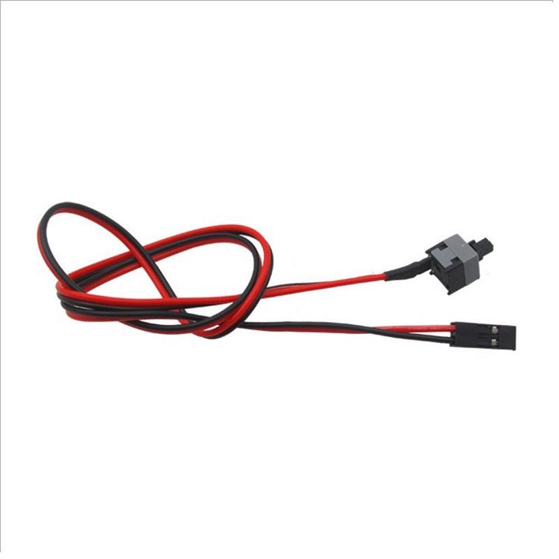 Computer Power Reset Switch Cable Supply I/O PC Motherboard Cable and Button Switch Replace a Broken Power Switch Cable 0.5m красный
Computer Power Reset Switch Cable Supply I/O PC Motherboard Cable and Button Switch Replace a Broken Power Switch Cable 0.5m красный