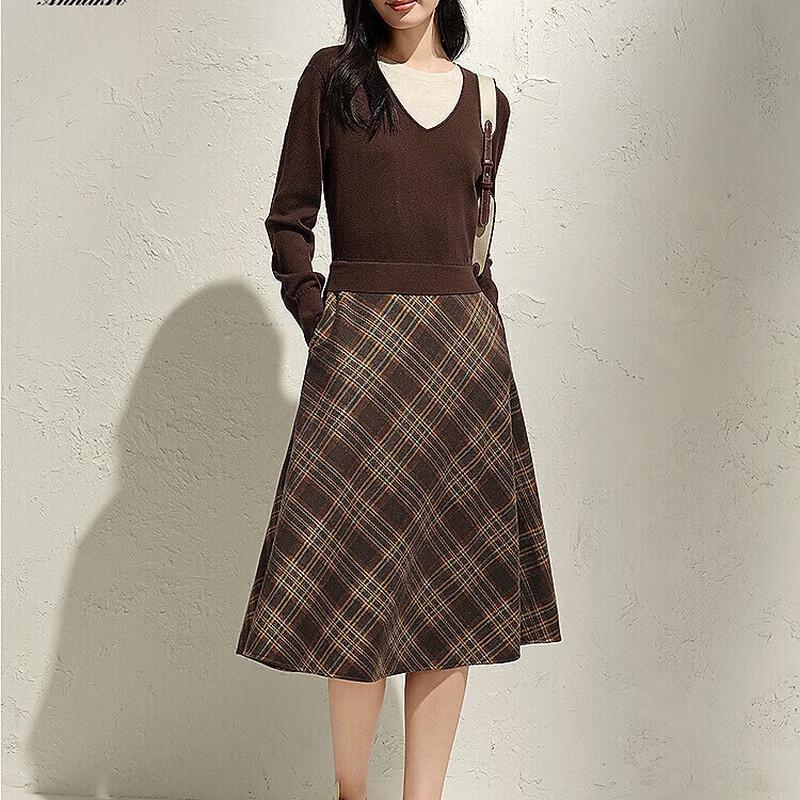 Juzhi Annaco Retro British Faux Three-Piece Dress XL
Juzhi Annaco Retro British Faux Three-Piece Dress XL