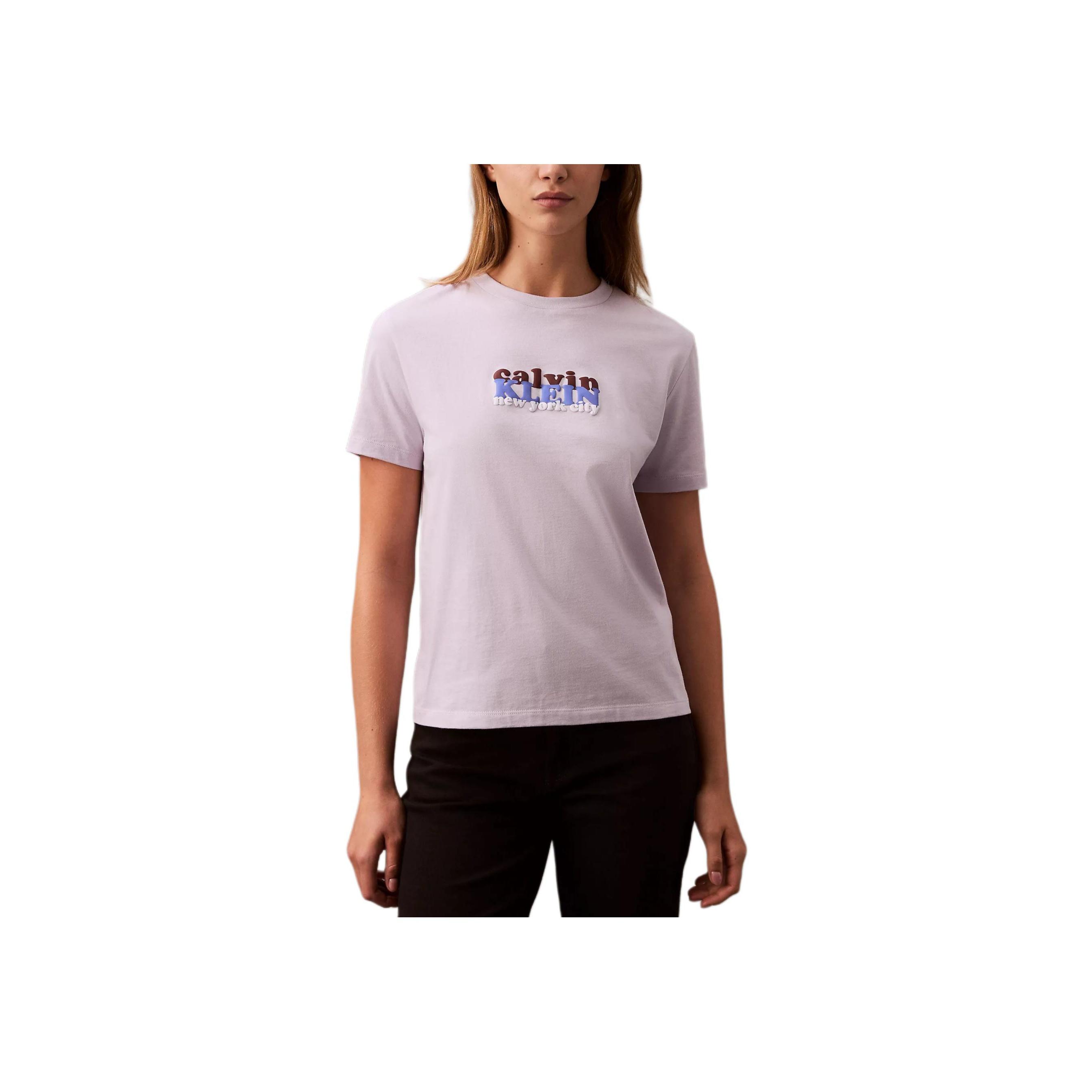 Calvin Klein Soft Breathable Round Neck Short Sleeve T-Shirt Women tops Purple 40WL936-020 S
Calvin Klein Soft Breathable Round Neck Short Sleeve T-Shirt Women tops Purple 40WL936-020 S