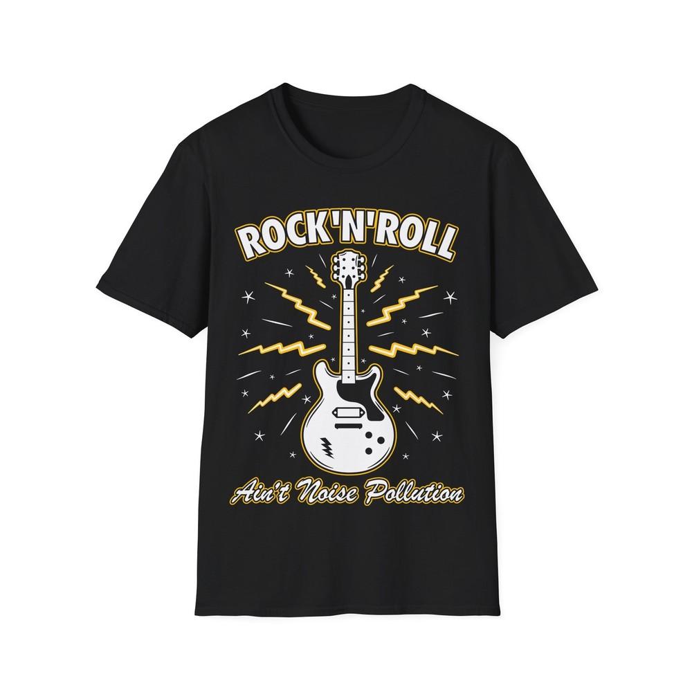 Rock N Roll Ain t Noise Pollution T-Shirt, Hard Rock, Guitar Tee, Classic Rock 4XL
Rock N Roll Ain t Noise Pollution T-Shirt, Hard Rock, Guitar Tee, Classic Rock 4XL