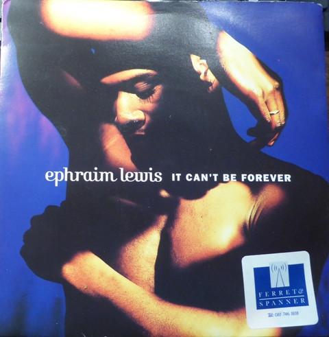 7inch Record EPHRAIM LEWIS It Cant Be Forever Best Of Every EKR146 Elektra 1992 UK SoulFunk Used
7inch Record EPHRAIM LEWIS It Cant Be Forever Best Of Every EKR146 Elektra 1992 UK SoulFunk Used