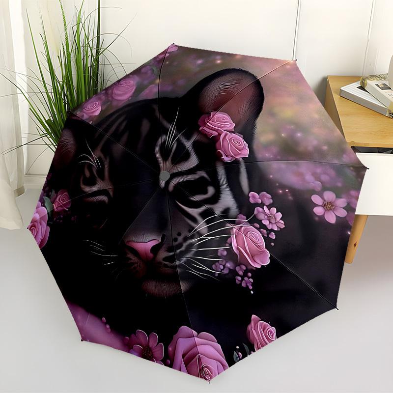 1pc Black Panther Roses Automatic Open/Close Umbrella, Folding Compact Umbrella with Lightweight Design for Women/Men yy251028176
1pc Black Panther Roses Automatic Open/Close Umbrella, Folding Compact Umbrella with Lightweight Design for Women/Men yy251028176