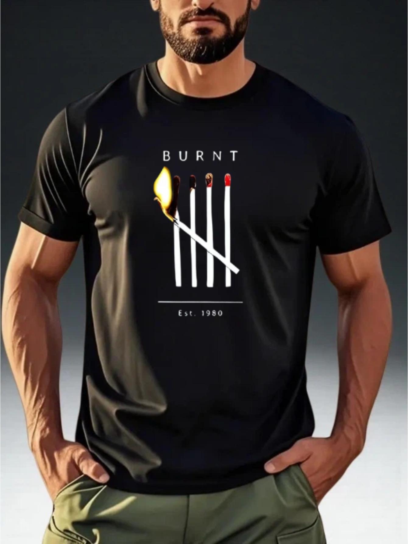 Men s Trendy Match BURN T Short-sleeve T-shirt M
Men s Trendy Match BURN T Short-sleeve T-shirt M