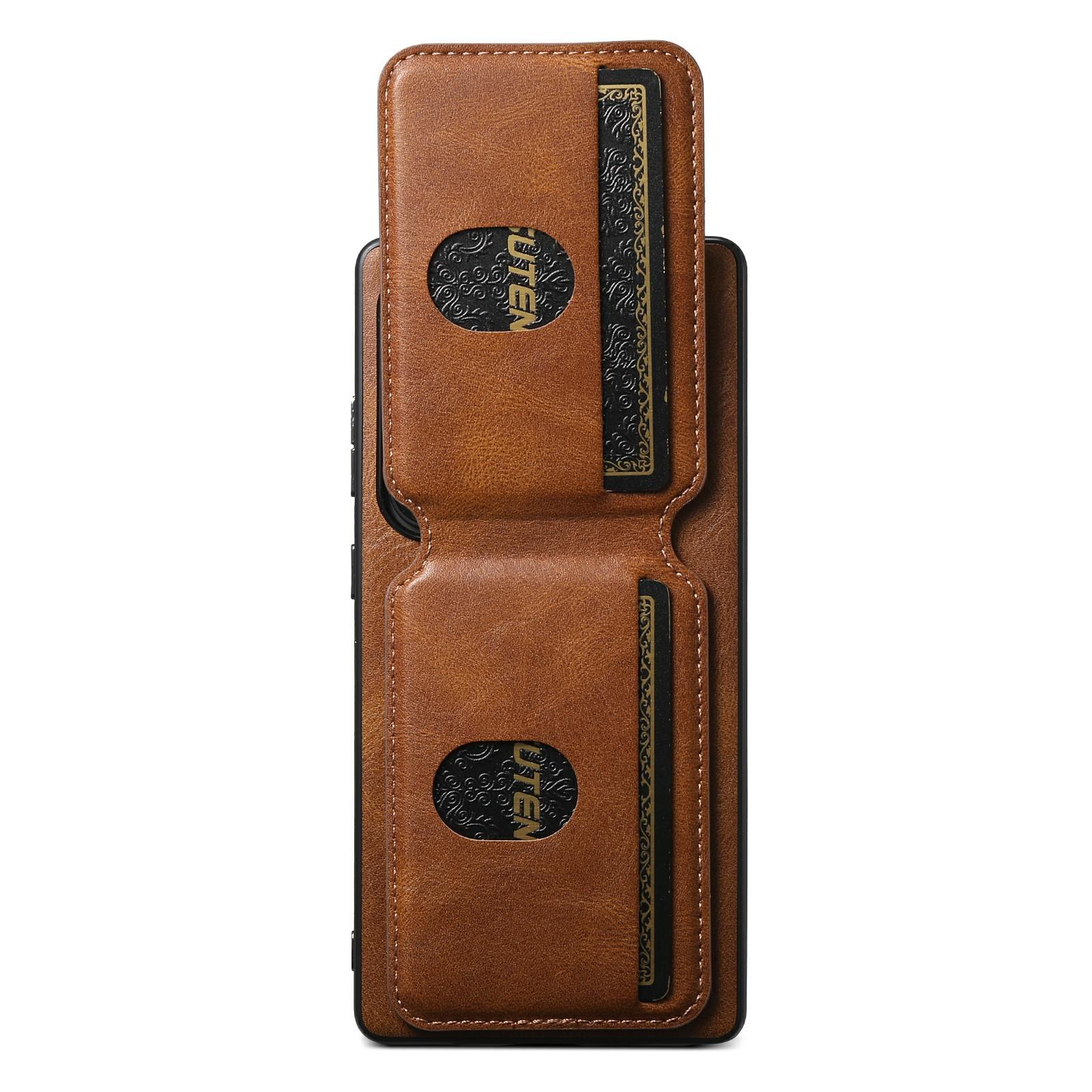 SUTENI H02 For Samsung Galaxy S25 Ultra Case Waxy Texture Leather+TPU Card Slots Kickstand Phone Cover Brown
SUTENI H02 For Samsung Galaxy S25 Ultra Case Waxy Texture Leather+TPU Card Slots Kickstand Phone Cover Brown