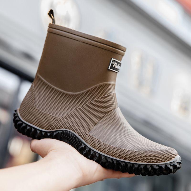 Biker Mid Calf Alphabet Men s Rain Boots Plain Plus Big Size Original Cheap Work High Quality Designer Plastic Garden Male Shoes 45
Biker Mid Calf Alphabet Men s Rain Boots Plain Plus Big Size Original Cheap Work High Quality Designer Plastic Garden Male Shoes 45