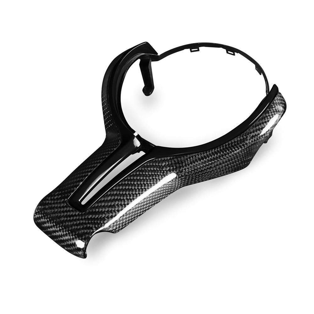 Carbon Fiber Steering Wheel Trim Fit For BMW M2 F87 M3 F80 M4 F82 M5 F10 M6 F06 F12 F13
Carbon Fiber Steering Wheel Trim Fit For BMW M2 F87 M3 F80 M4 F82 M5 F10 M6 F06 F12 F13