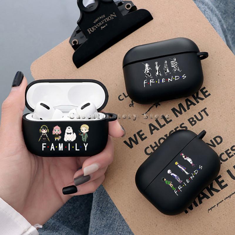 Чехол Anime Demon Slayer Friends для Airpods Pro 3 2 1, защитные чехлы для наушников Bluetooth с рисунком SPY×FAMILY, черный чехол для Airpod
Чехол Anime Demon Slayer Friends для Airpods Pro 3 2 1, защитные чехлы для наушников Bluetooth с рисунком SPY×FAMILY, черный чехол для Airpod