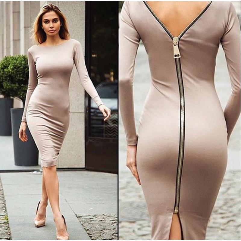 Popular New Dress Women S Plus-Size Dress European And American Slim-Fit Zippered Long Dress S хаки
Popular New Dress Women S Plus-Size Dress European And American Slim-Fit Zippered Long Dress S хаки