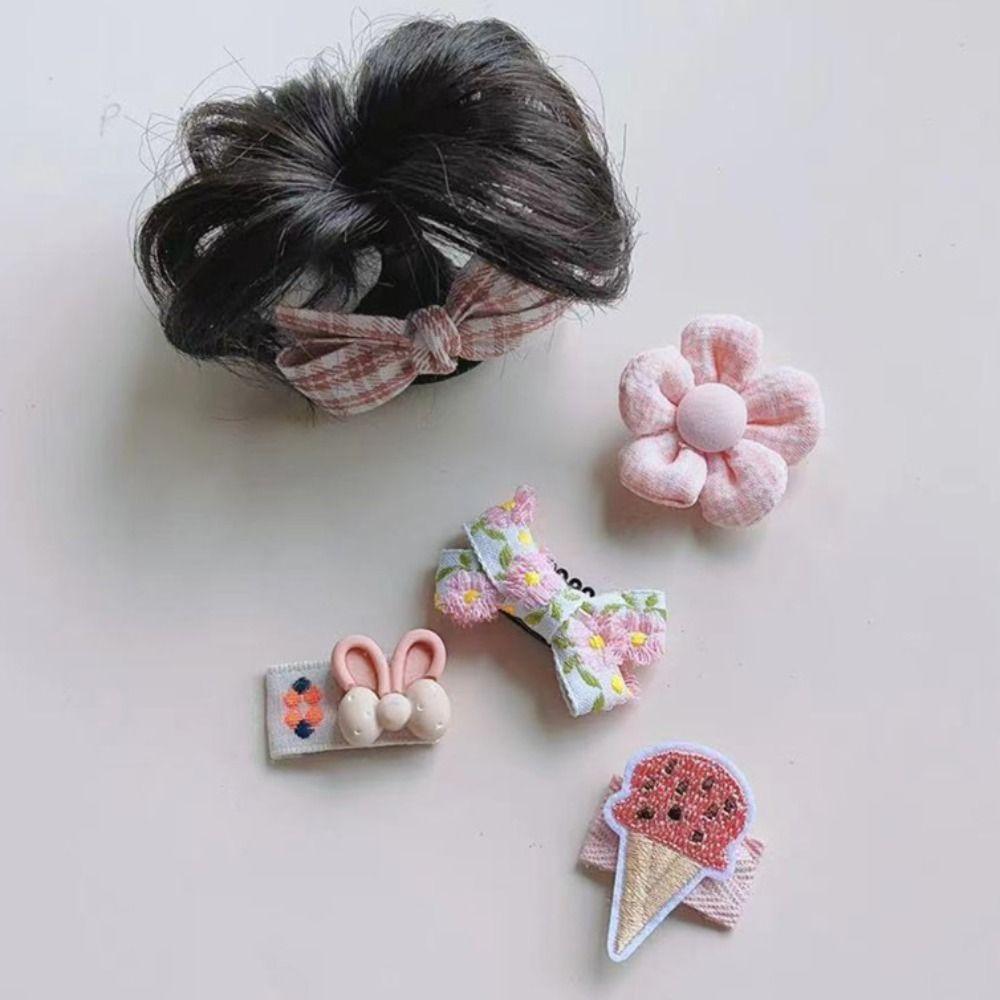 6pcs/set Girl Barrettes Kids Wig Hairpin Cute Flower Bow Hair Clip Sweet Baby Hair Clip Children
6pcs/set Girl Barrettes Kids Wig Hairpin Cute Flower Bow Hair Clip Sweet Baby Hair Clip Children