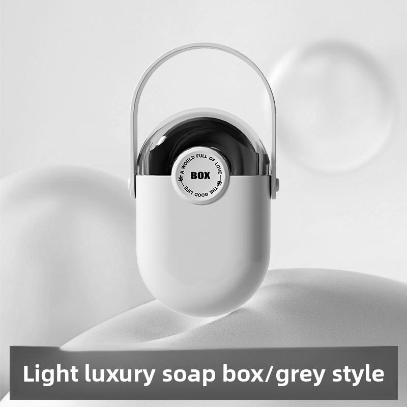 Дорожная мыльница класса люкс, Герметичная портативная мыльница с крышкой, Мыльница с дренажем, Мини-контейнер для хранения мыла для деловых поездок серый
Дорожная мыльница класса люкс, Герметичная портативная мыльница с крышкой, Мыльница с дренажем, Мини-контейнер для хранения мыла для деловых поездок серый