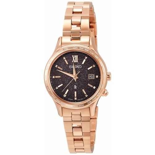 Seiko Watch Lucia SSVV062 Women s Stainless Steel Watch (Pink Gold Plated)
Seiko Watch Lucia SSVV062 Women s Stainless Steel Watch (Pink Gold Plated)