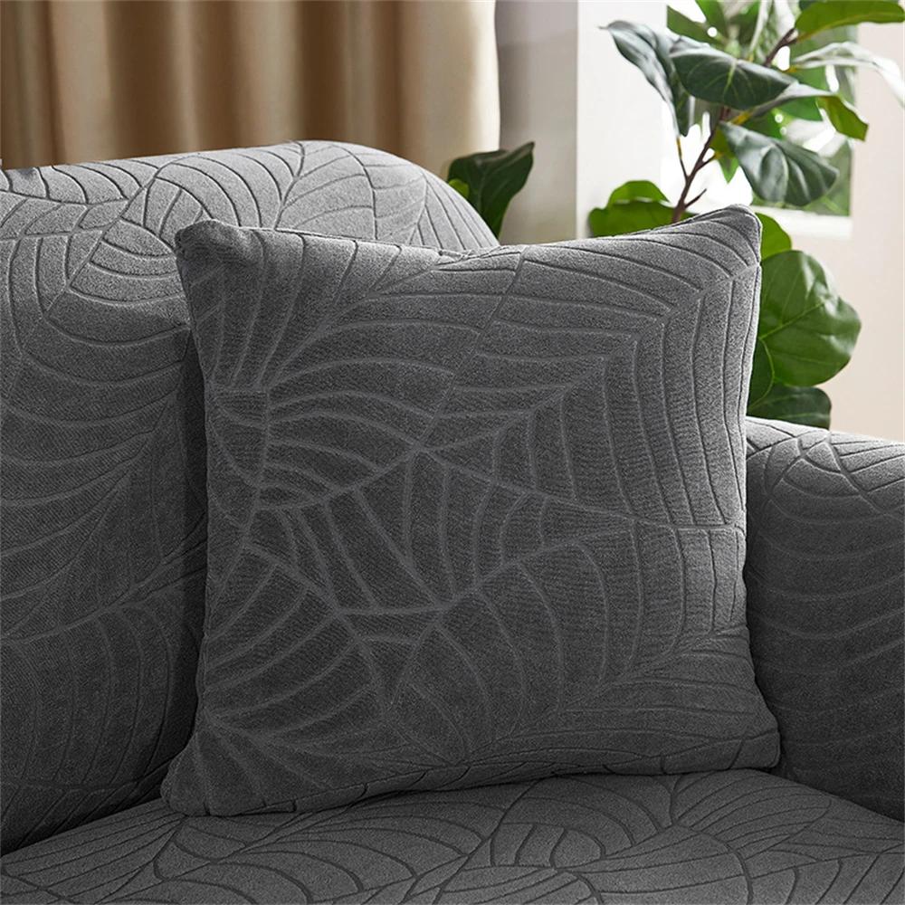 45x45cm Anti-Dust&Dirt Elastic Leaf Jacquard Soft Waterproof Pillow Cover, Solid Color Sofa Chair Backrest Pillow Cover New 45x45cm
45x45cm Anti-Dust&Dirt Elastic Leaf Jacquard Soft Waterproof Pillow Cover, Solid Color Sofa Chair Backrest Pillow Cover New 45x45cm