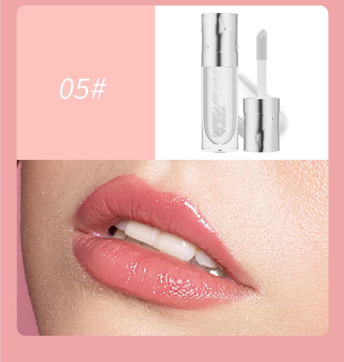 Увлажняющий прозрачный блеск для губ с маслом для губ 05
Увлажняющий прозрачный блеск для губ с маслом для губ 05