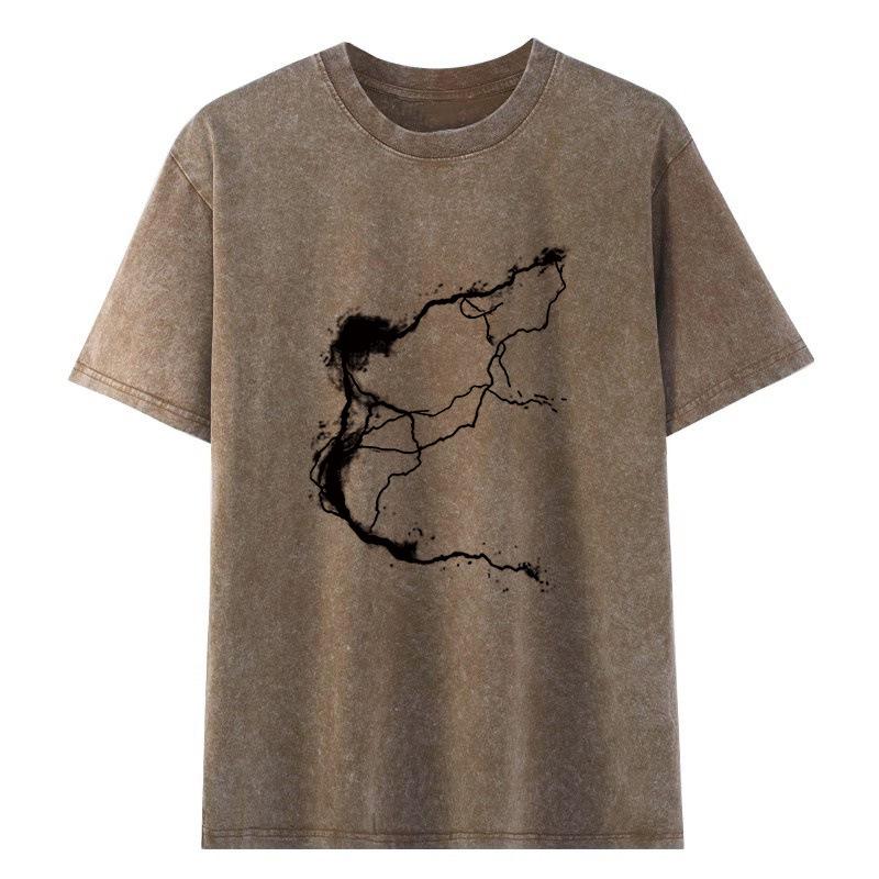 Women s Summer Washed Cotton Retro Oversized Casual T-shirt, Short-Sleeved L кавовий
Women s Summer Washed Cotton Retro Oversized Casual T-shirt, Short-Sleeved L кавовий