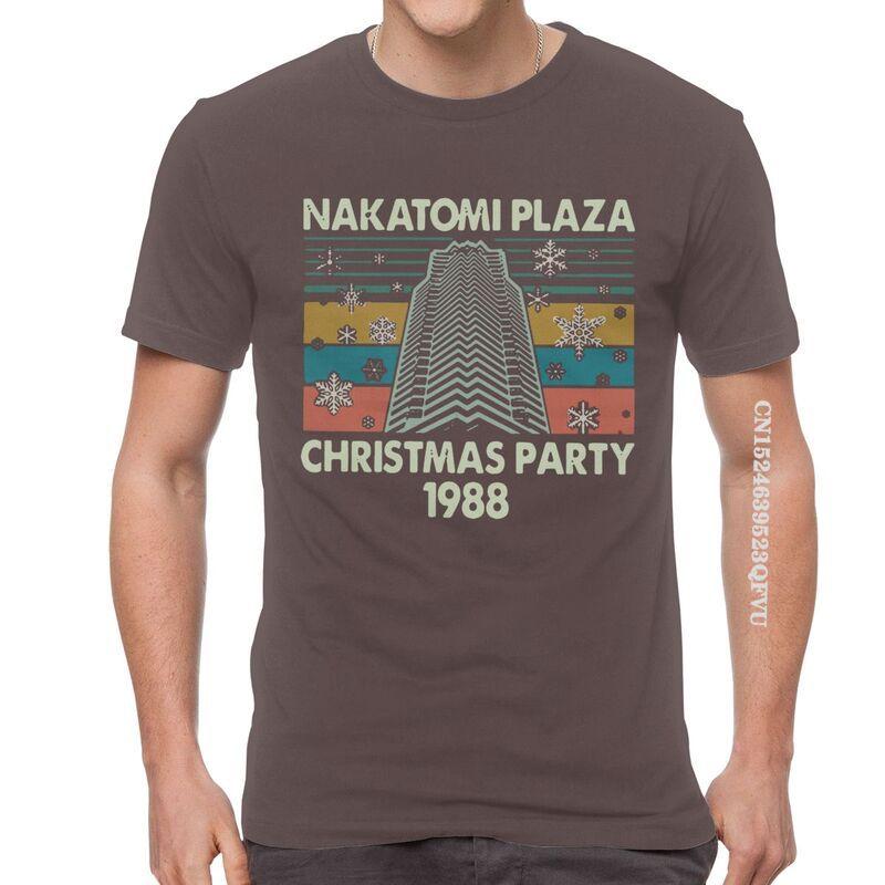 Vintage Nakatomi Plaza Christmas Party 1988 T Shirt Men Cotton Oversized T Shirts Culture Tee Tops Graphic Tshirt EMO Men S
Vintage Nakatomi Plaza Christmas Party 1988 T Shirt Men Cotton Oversized T Shirts Culture Tee Tops Graphic Tshirt EMO Men S