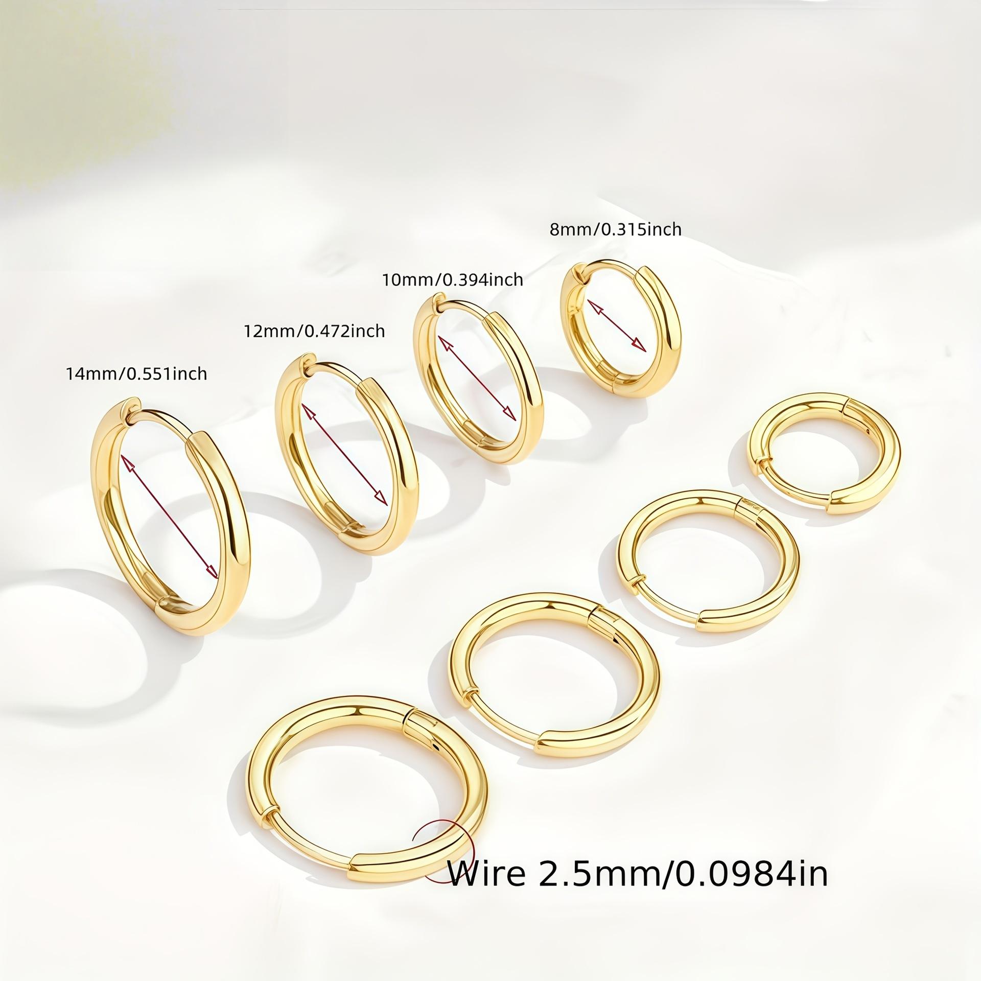 European and American new geometric fashion titanium steel earrings, light luxury temperament luxury fashion copper plated K real gold ear buckle
European and American new geometric fashion titanium steel earrings, light luxury temperament luxury fashion copper plated K real gold ear buckle