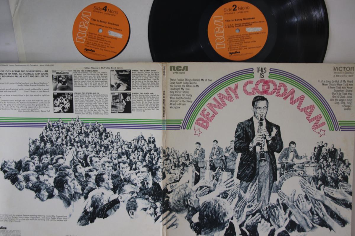 LP Record BENNY GOODMAN - This Is Benny Goodman VPM6040 RCA VICTOR 1971 US Jazz Used
LP Record BENNY GOODMAN - This Is Benny Goodman VPM6040 RCA VICTOR 1971 US Jazz Used