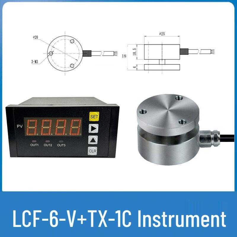 High-Precision 100KG Weighing Sensor with TX-1C Controller
High-Precision 100KG Weighing Sensor with TX-1C Controller