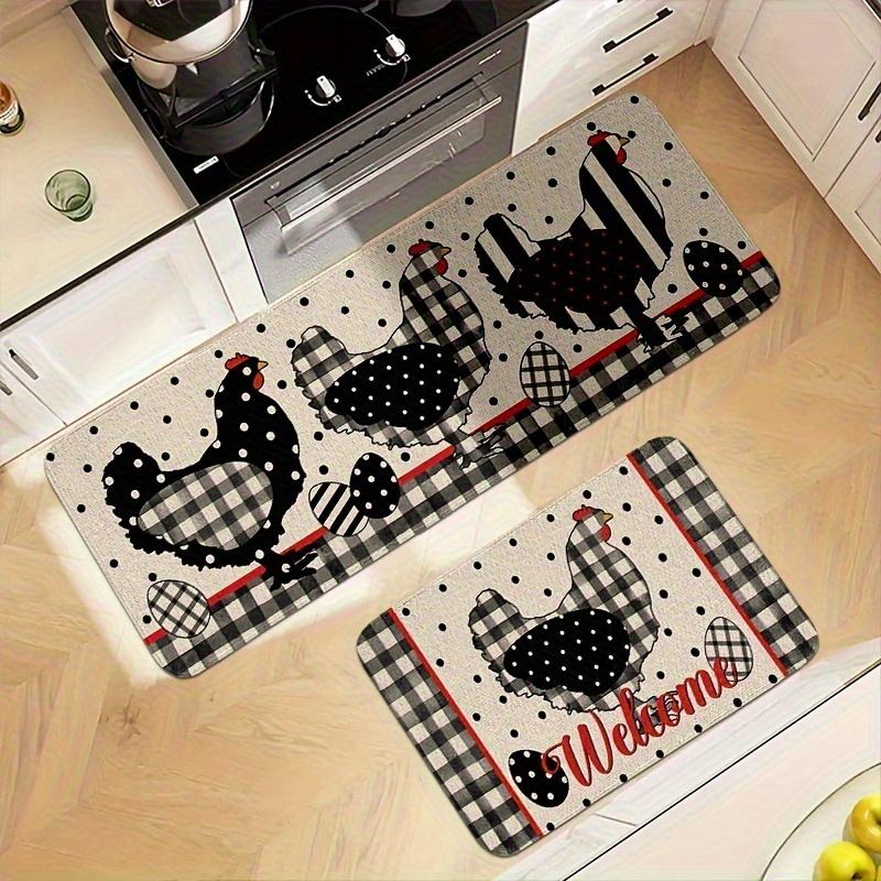 1Pcs Farmhouse Rooster Hen Pattern Floor Mat Modern Kitchen polyester Rug Non-Slip Colorful Indoor Carpet, For Home Bathroom Bedroom Living Room Decor 40*60cm
1Pcs Farmhouse Rooster Hen Pattern Floor Mat Modern Kitchen polyester Rug Non-Slip Colorful Indoor Carpet, For Home Bathroom Bedroom Living Room Decor 40*60cm
