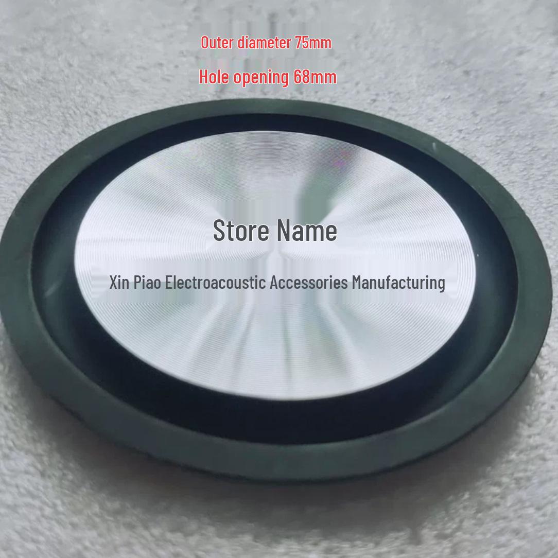 3-inch CD Pattern Bass Diaphragm Passive Radiator for Enhanced Low-Frequency Sound Standard - No Glue Included
3-inch CD Pattern Bass Diaphragm Passive Radiator for Enhanced Low-Frequency Sound Standard - No Glue Included