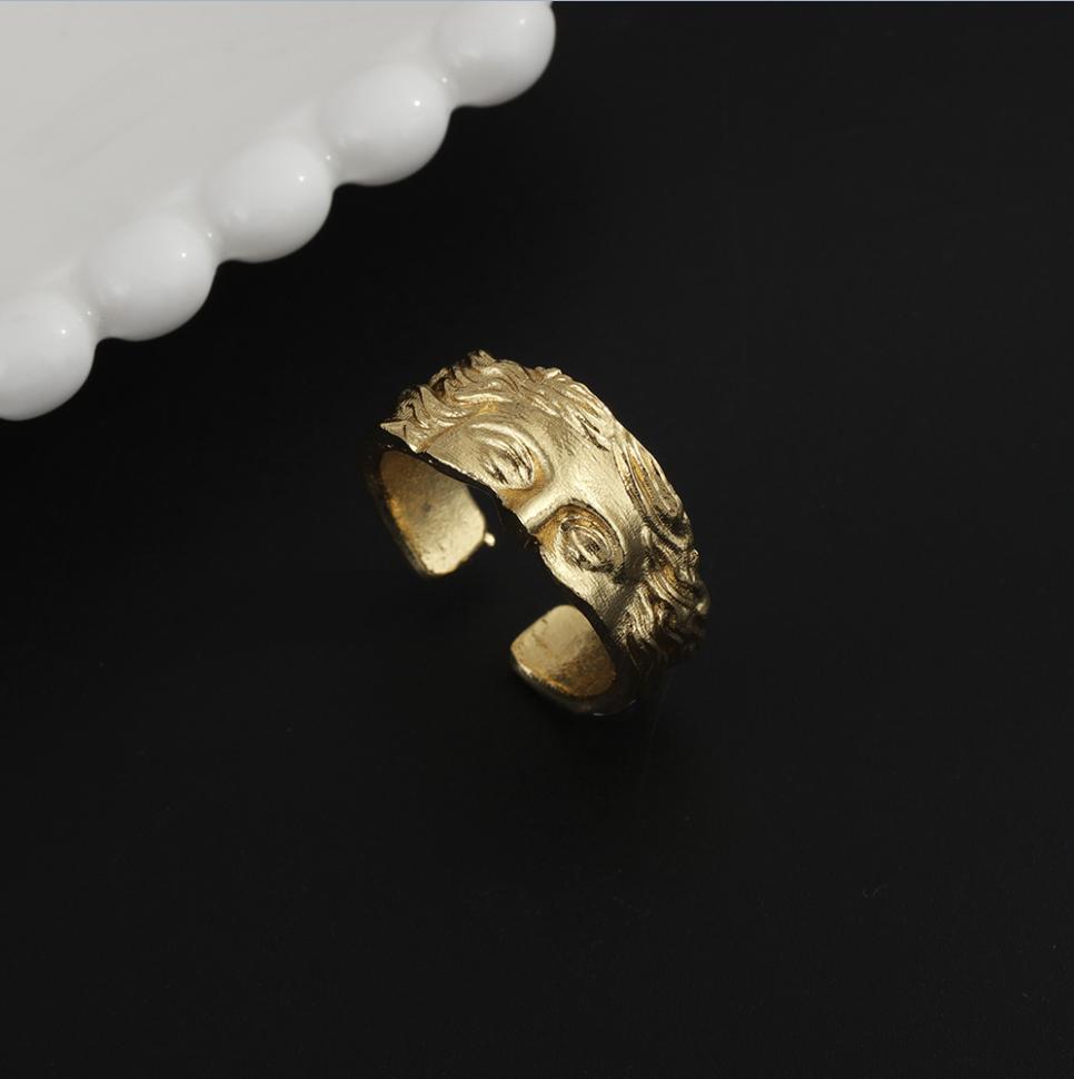 Rings For Men Creative Venus Mask Ring, Retro Thai Silver Relief With Adjustable Opening Ring Confessing Gift resizable
Rings For Men Creative Venus Mask Ring, Retro Thai Silver Relief With Adjustable Opening Ring Confessing Gift resizable