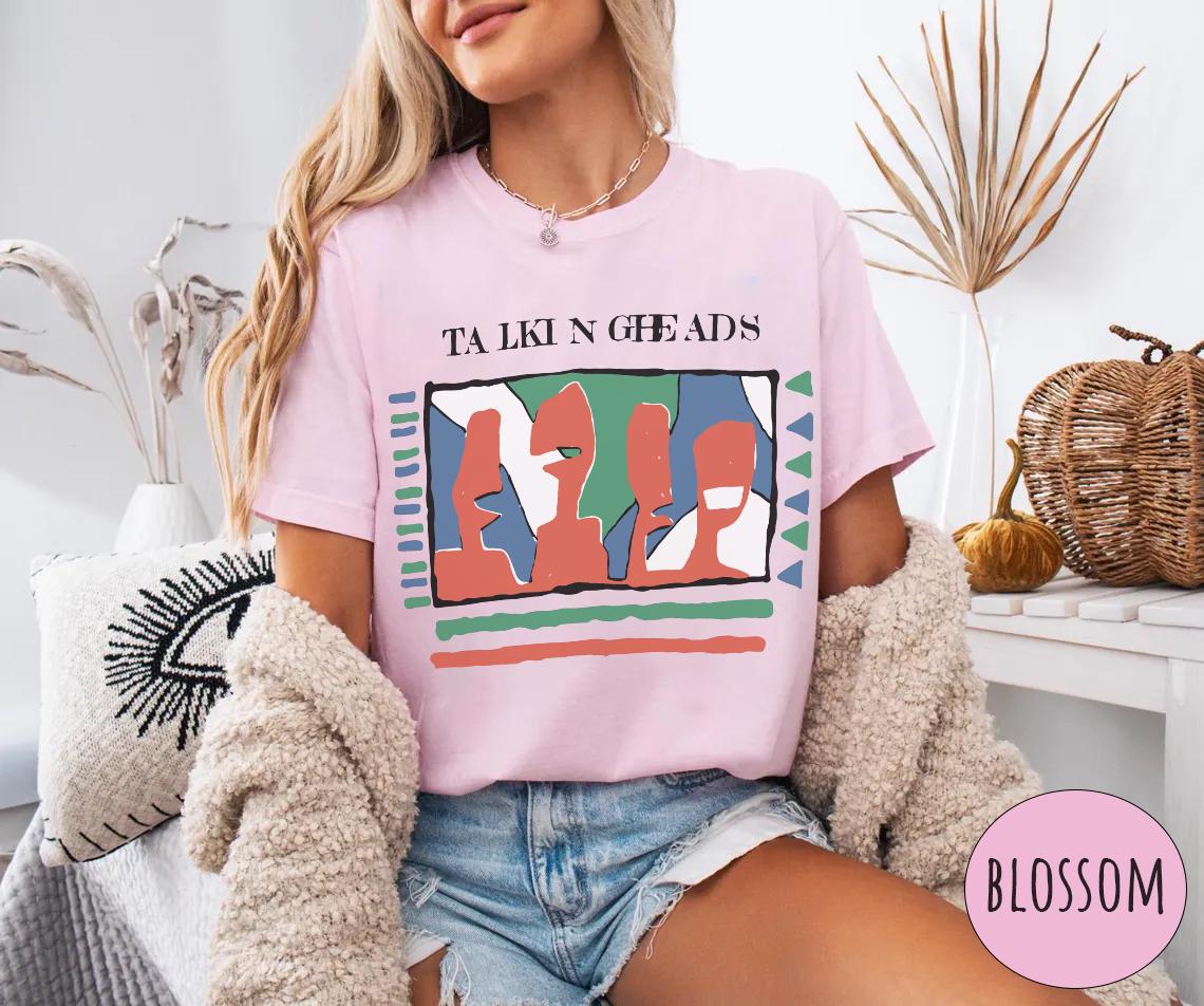 2026 Summer Womens Vintage Talking Heads Tshirt Pure Cotton and Breathable Short Sleeve Streetwear Oversized Loose Casual 4XL
2026 Summer Womens Vintage Talking Heads Tshirt Pure Cotton and Breathable Short Sleeve Streetwear Oversized Loose Casual 4XL