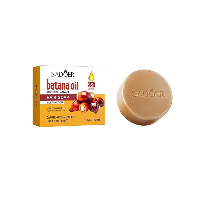 1 шт. Мыло для ухода за волосами, успокаивающее кожу головы, с маслом батана, глубоко очищающее кожу головы, очищающее волосы, мыло ручной работы, уход за волосами, мыло для волос 100 г
1 шт. Мыло для ухода за волосами, успокаивающее кожу головы, с маслом батана, глубоко очищающее кожу головы, очищающее волосы, мыло ручной работы, уход за волосами, мыло для волос 100 г