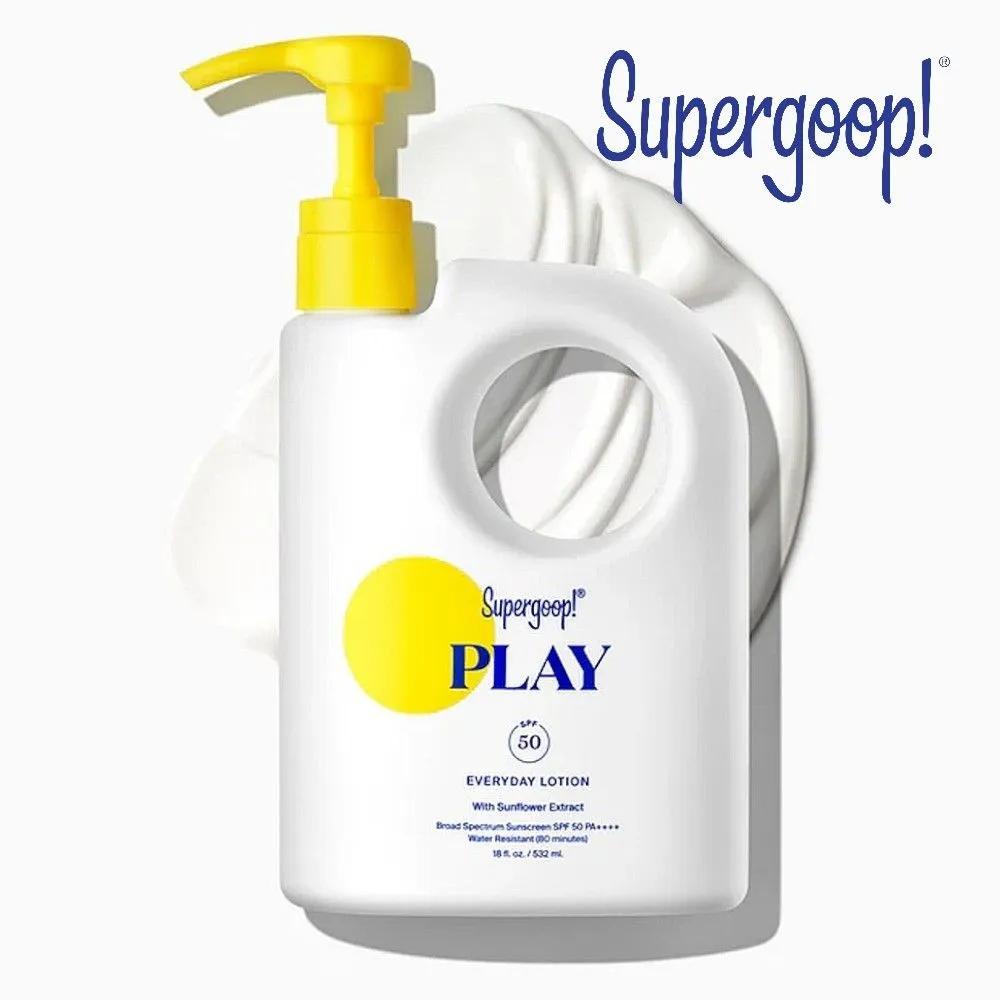 SUPERGOOP Play Everyday Sun Lotion SPF50 532ml Large Size
SUPERGOOP Play Everyday Sun Lotion SPF50 532ml Large Size