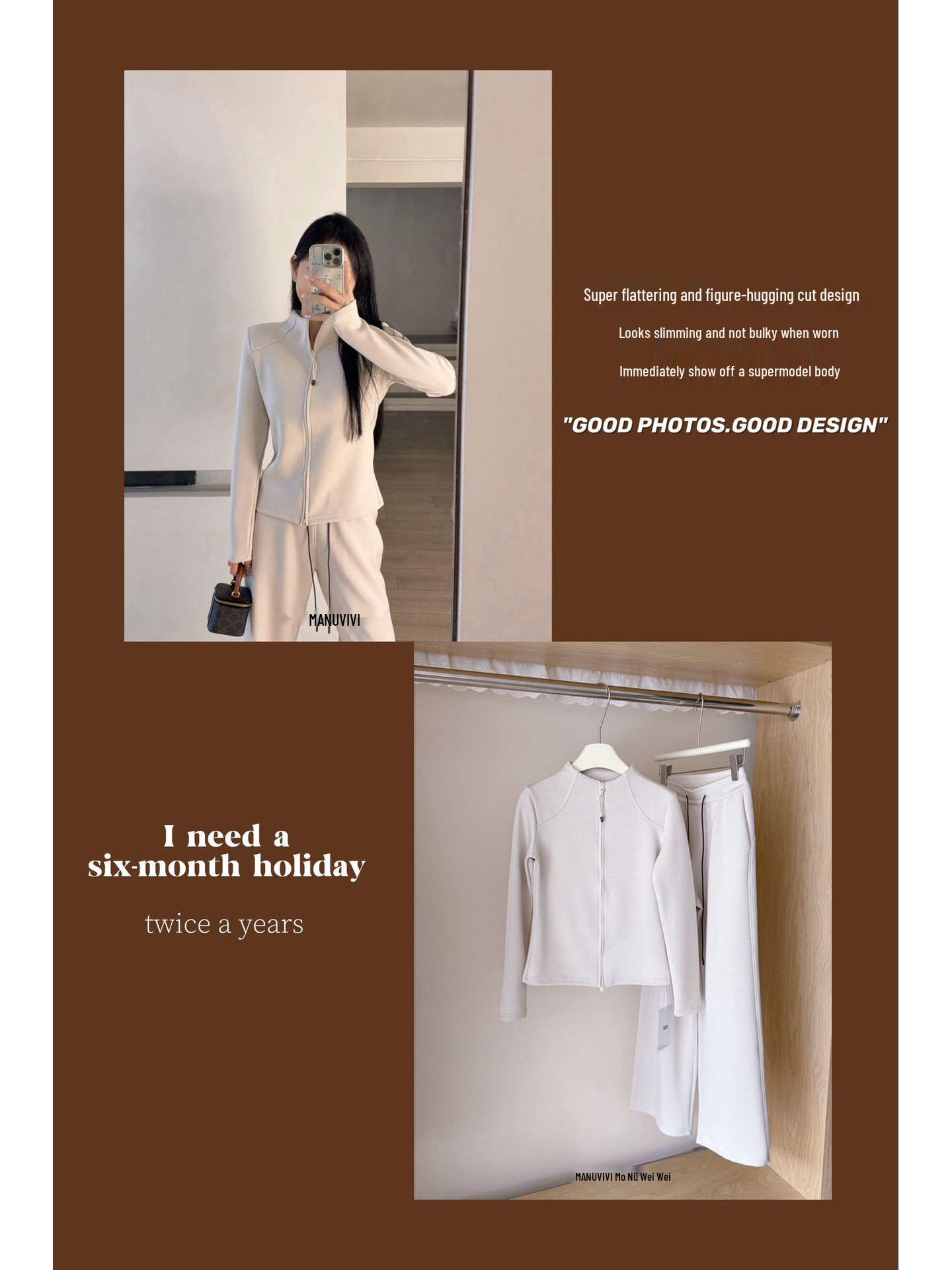 MANUVIVI Women s Cloud Cotton Casual Hoodie & Straight-Leg Pants Set XL: 60-72.5kg білий
MANUVIVI Women s Cloud Cotton Casual Hoodie & Straight-Leg Pants Set XL: 60-72.5kg білий