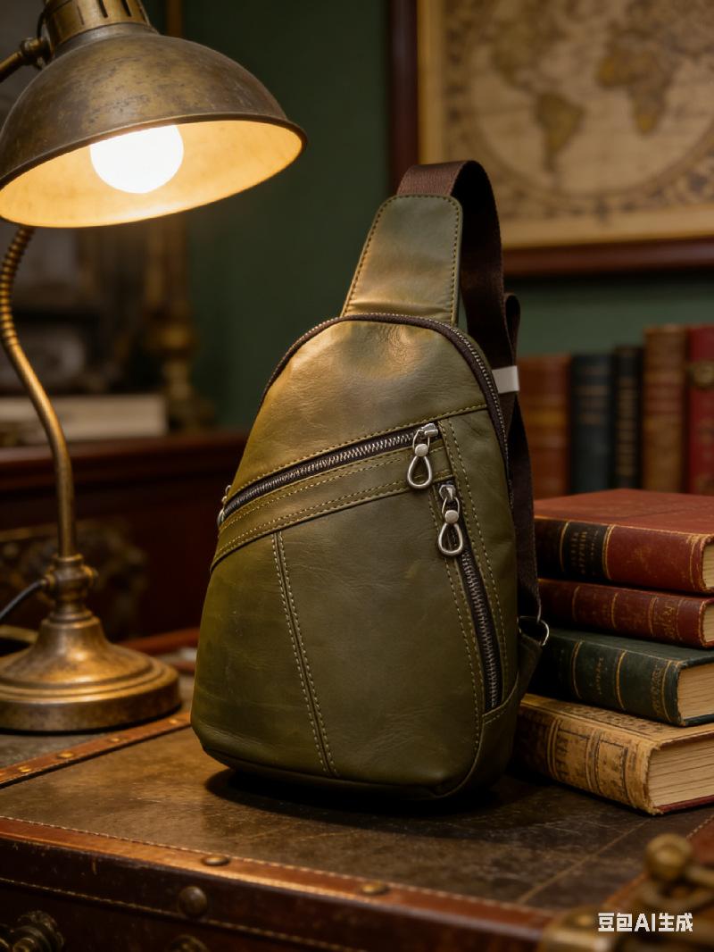New Men s Leather Chest Bag, Large Capacity Crossbody Bag, Trendy and Versatile Outdoor Casual Retro Single Shoulder Men s Backpack
New Men s Leather Chest Bag, Large Capacity Crossbody Bag, Trendy and Versatile Outdoor Casual Retro Single Shoulder Men s Backpack