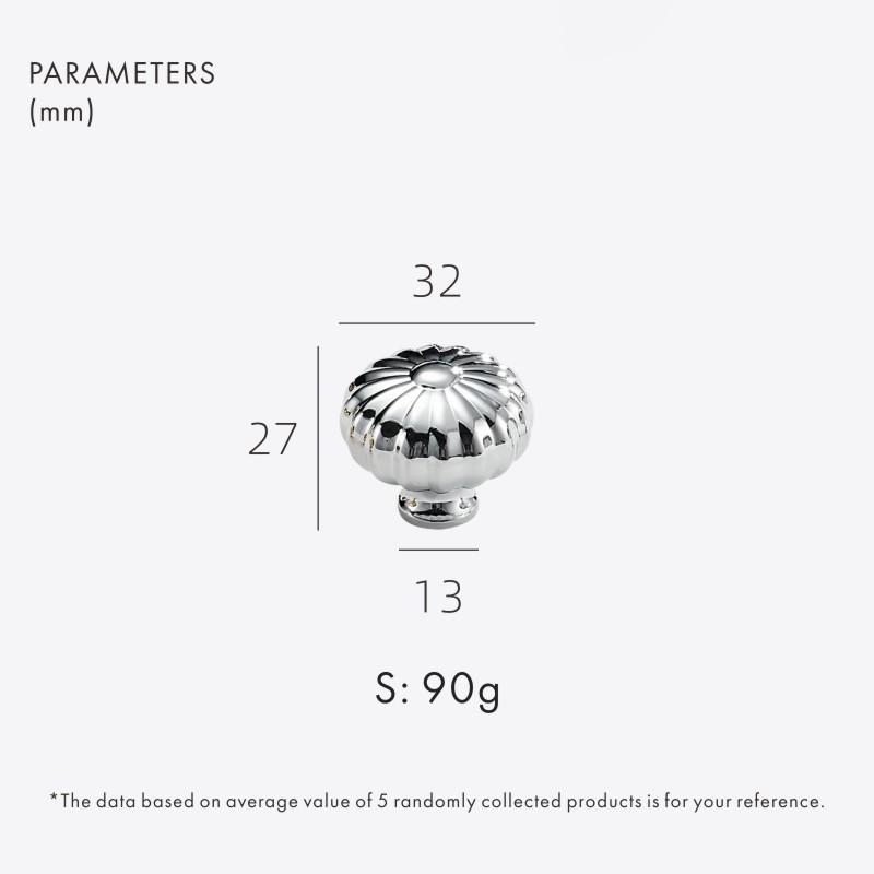 Dooroom Brass Furniture Handles Modern Pumpkin Shiny PVD Gold Bright Chrome Wardrobe Dresser Cupboard Cabinet Shoe Box Knobs
Dooroom Brass Furniture Handles Modern Pumpkin Shiny PVD Gold Bright Chrome Wardrobe Dresser Cupboard Cabinet Shoe Box Knobs