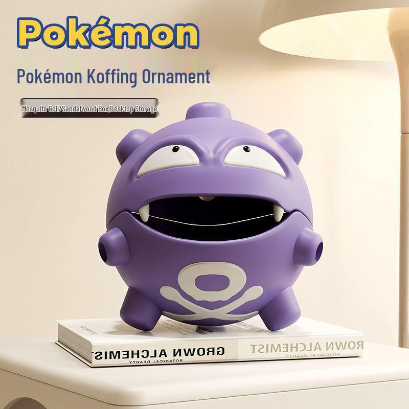 Pokémon Koffing Incense Burner & Mosquito Coil Holder - Creative Sandalwood Storage Box & Ornament Toy Figure Packaging фиолетовый
Pokémon Koffing Incense Burner & Mosquito Coil Holder - Creative Sandalwood Storage Box & Ornament Toy Figure Packaging фиолетовый