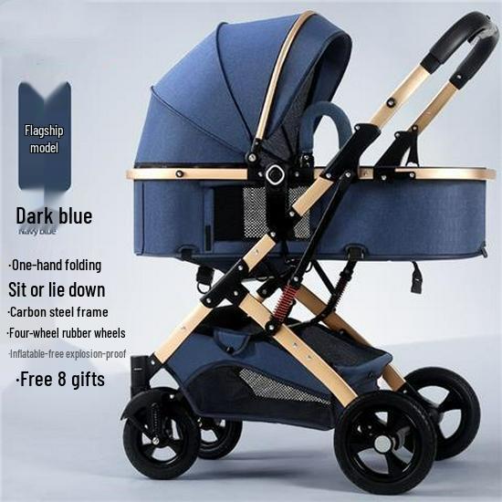 Конвертируемая Легкая Детская Коляска: Наклонный, Складной, Высокая посадка, Амортизирующий, Двустороннее использование для новорожденных
Конвертируемая Легкая Детская Коляска: Наклонный, Складной, Высокая посадка, Амортизирующий, Двустороннее использование для новорожденных